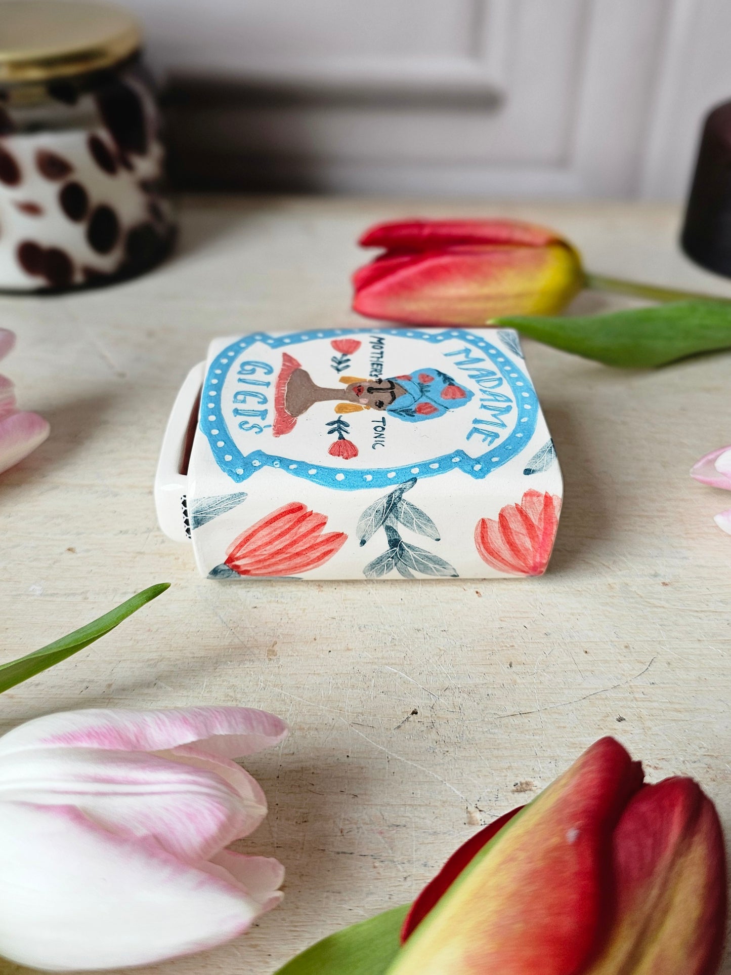 Made to order: Madame Gigi's small ceramic matchbox