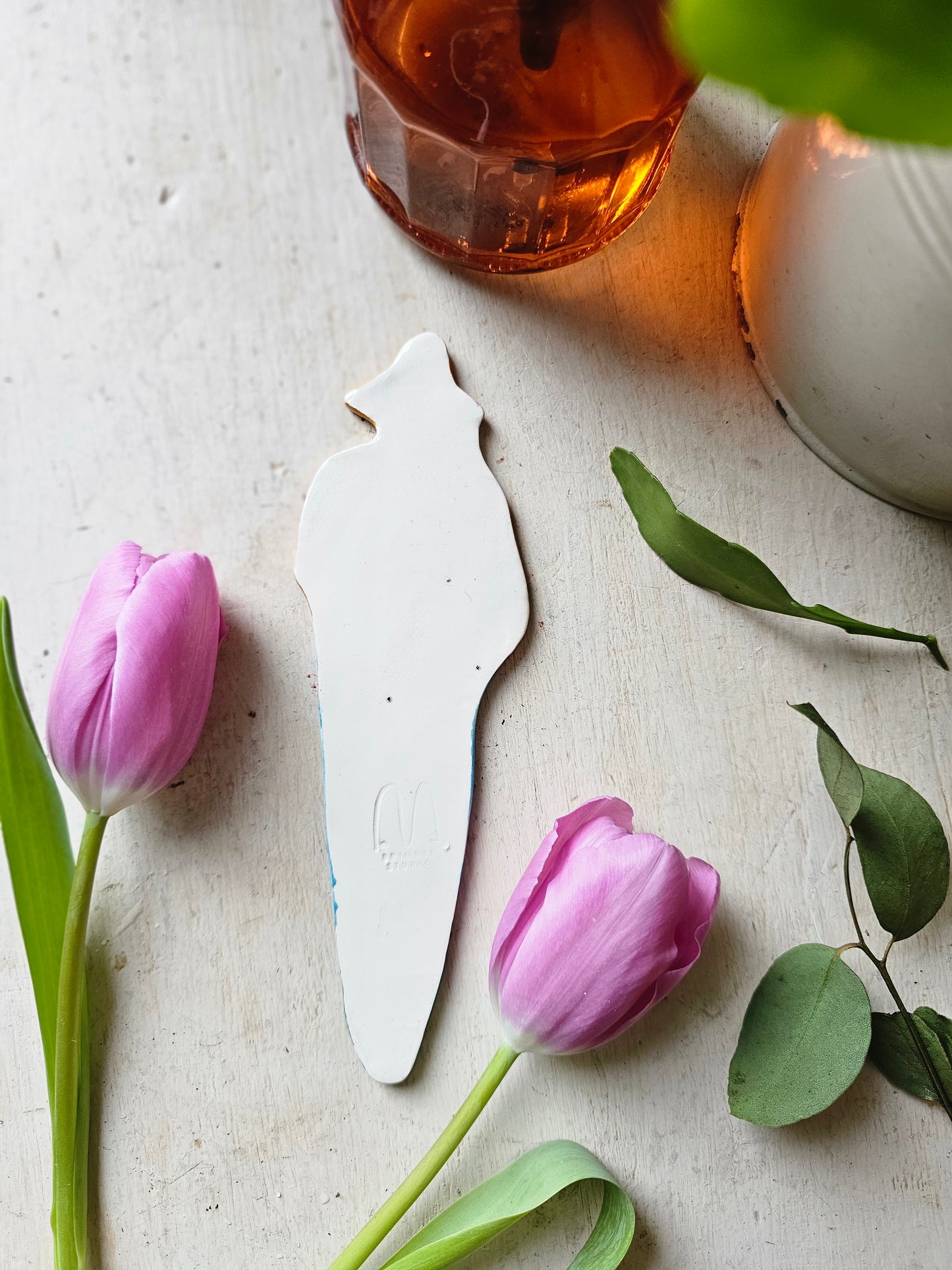 Made to order: Bill the plant friend ceramic plant marker