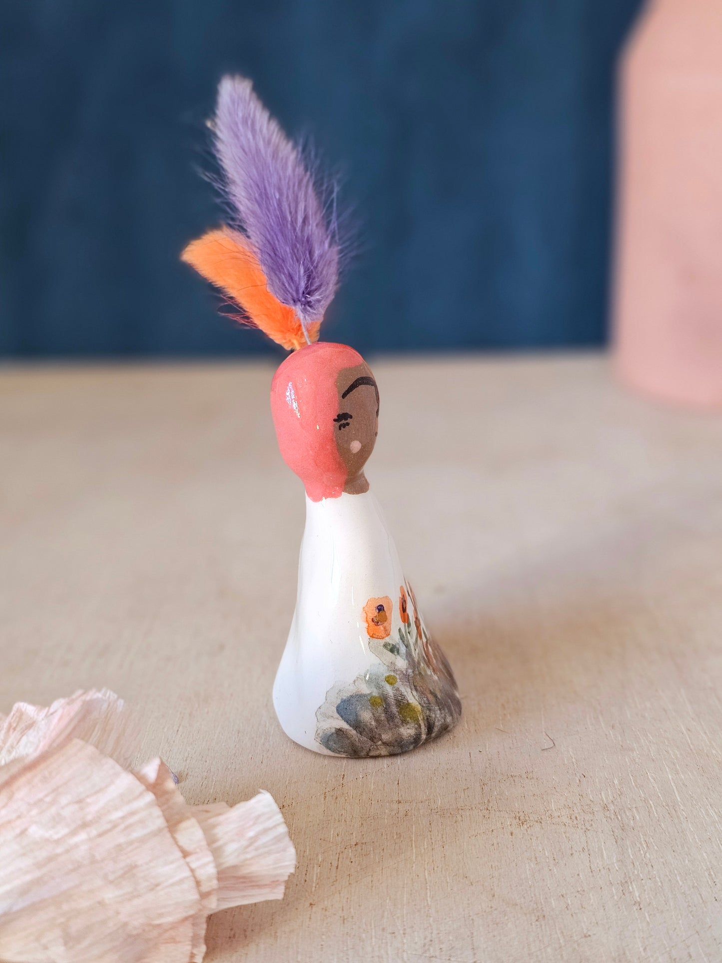Yolanda handmade ceramic flower holder