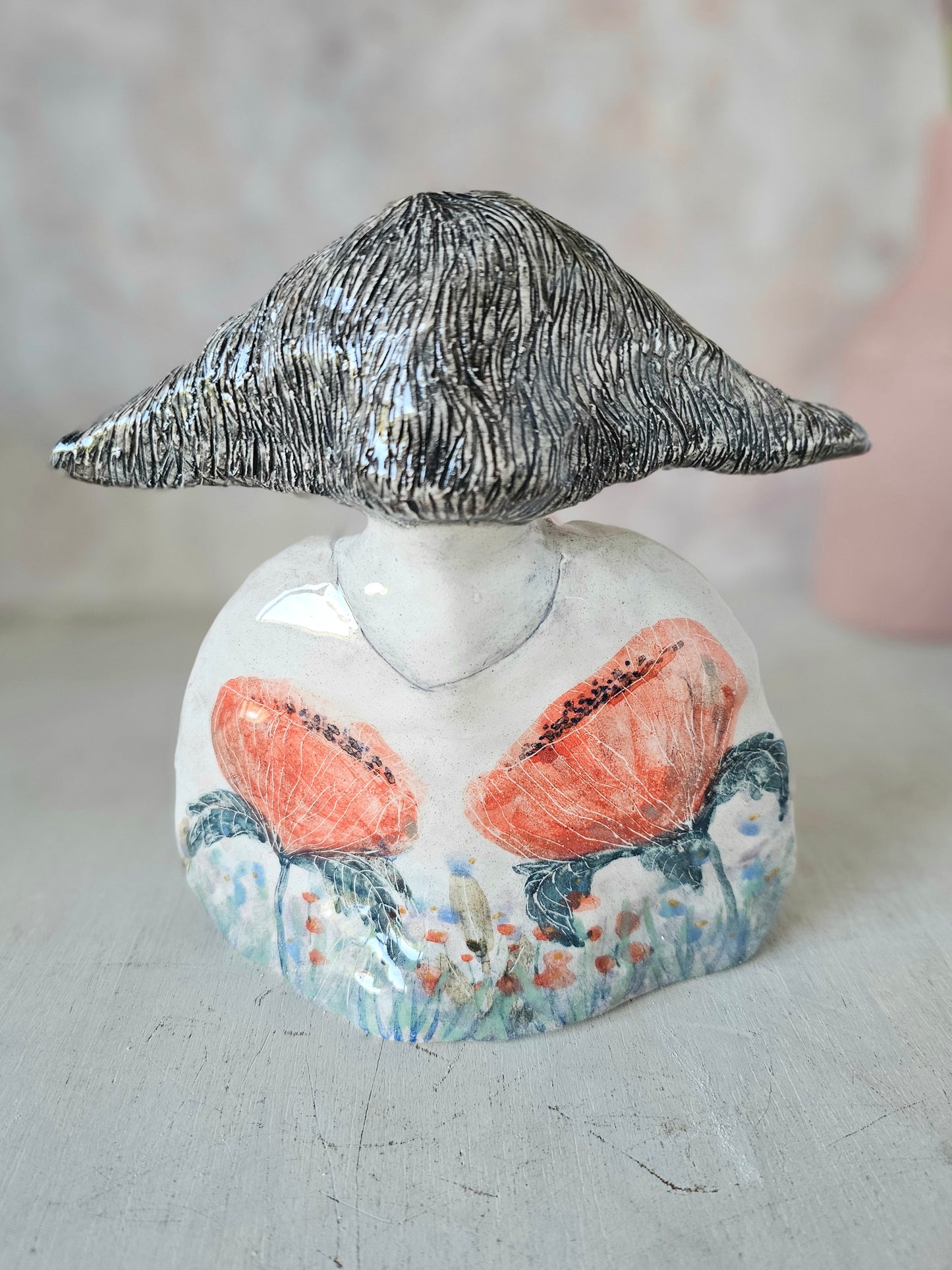 Winnies ceramic handmade sculpture