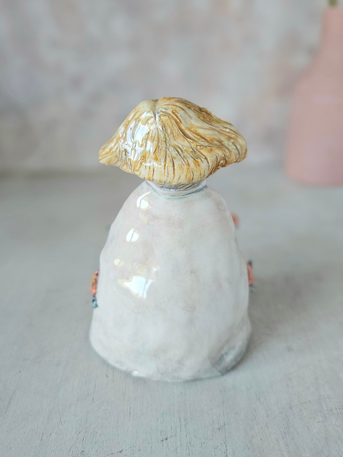 Marigold ceramic handmade sculpture