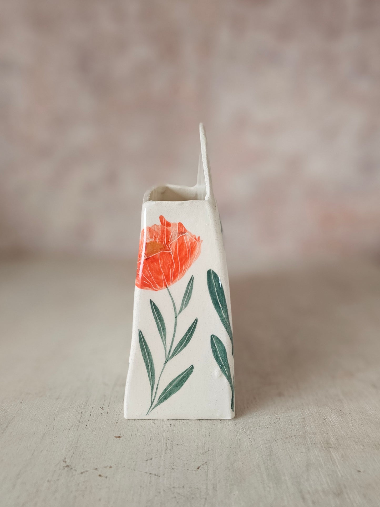 Heather, handmade ceramic large vase