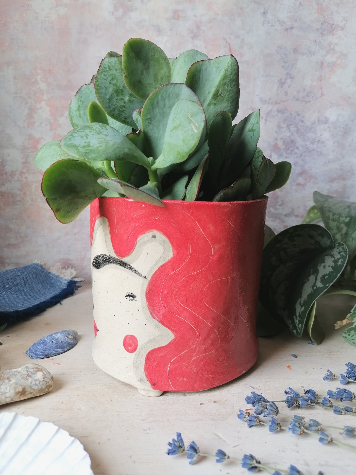Pertunia the handmade ceramic plant pot