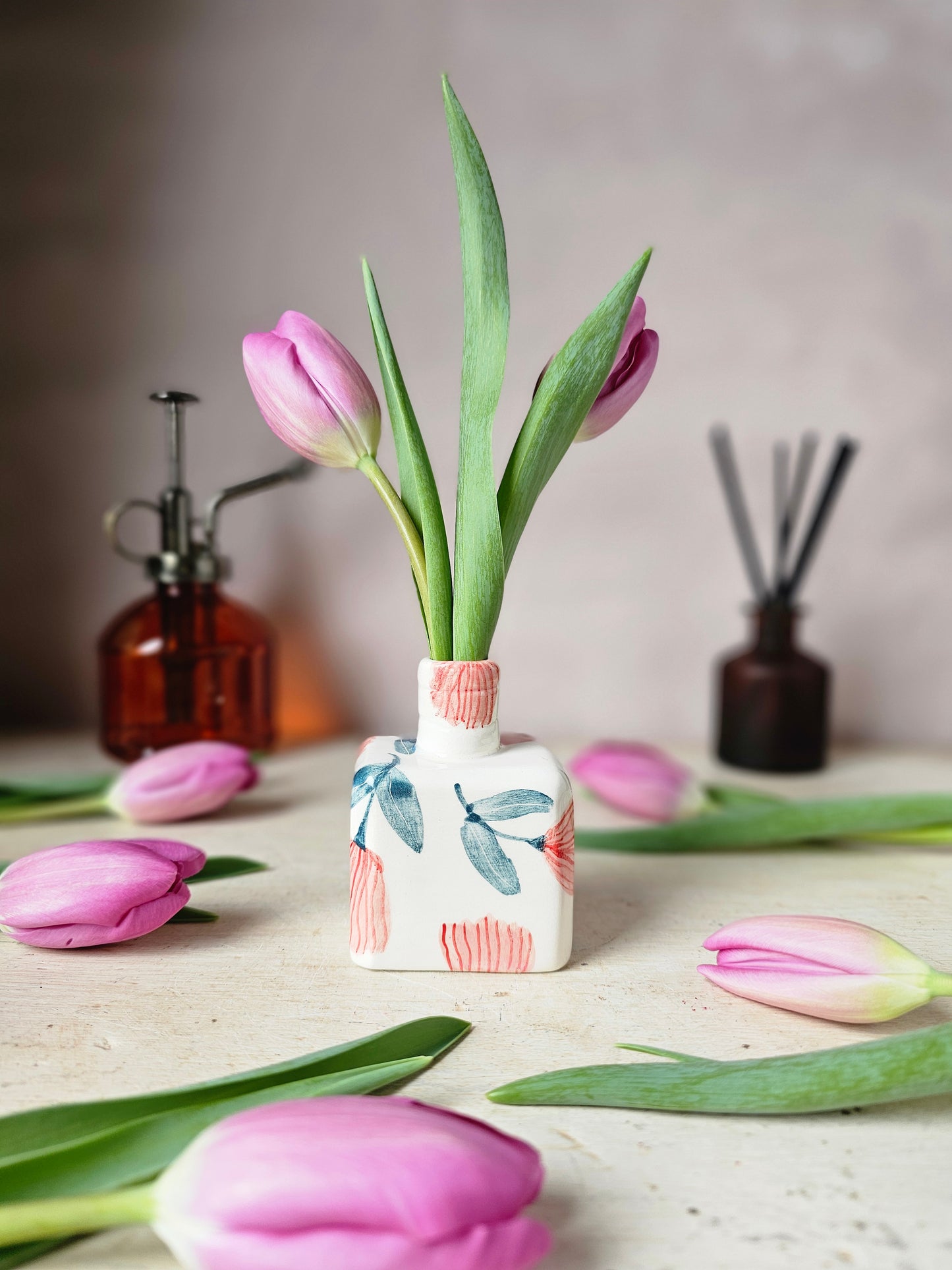 Made to order: Madame Gigi's handmade ceramic Bottle little Vase