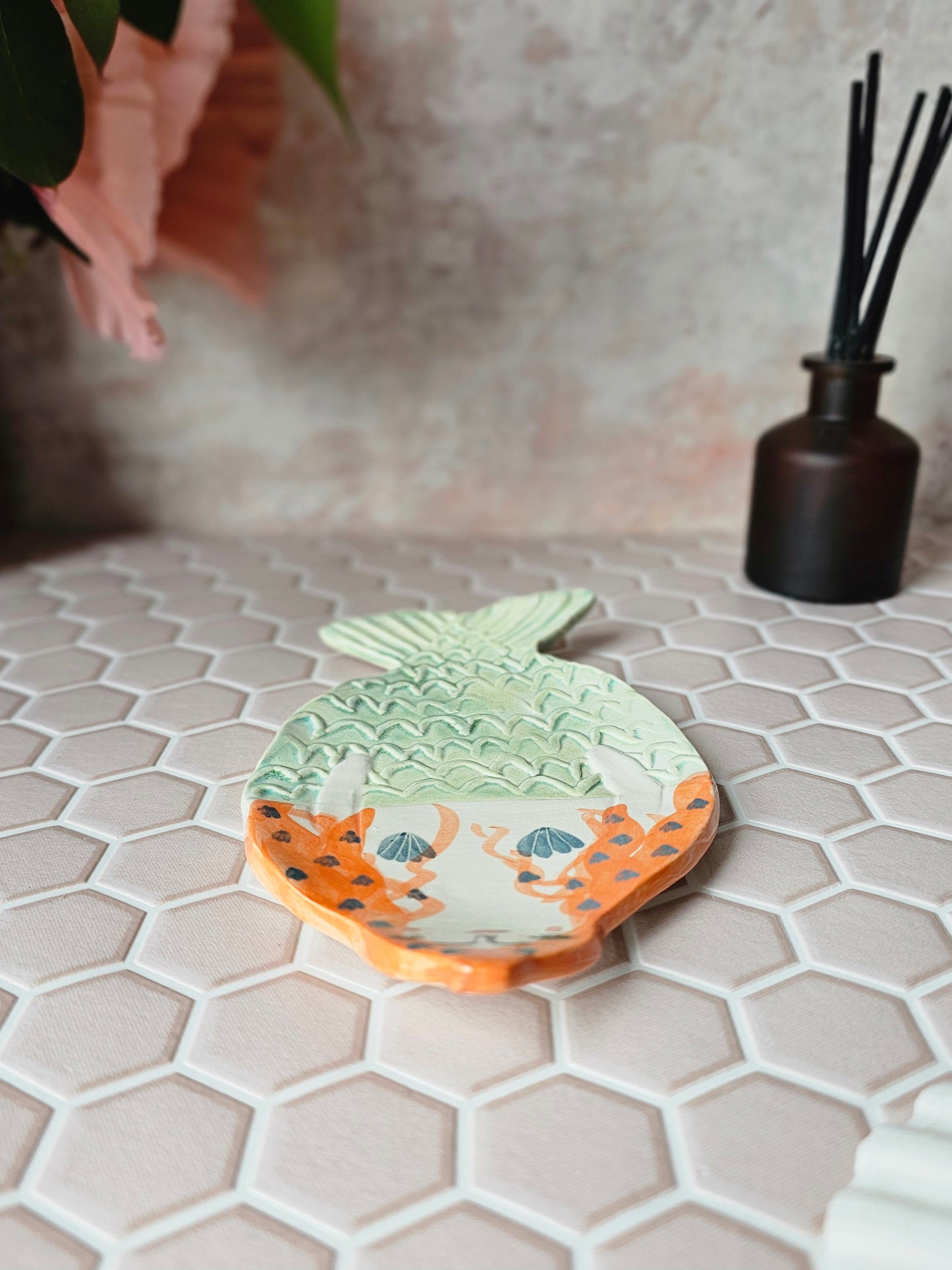 Brianna the mermaid soap dish