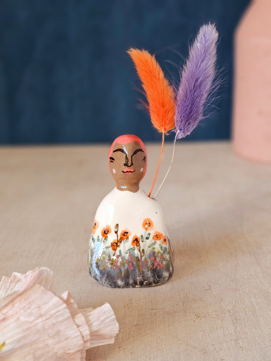 Yolanda handmade ceramic flower holder