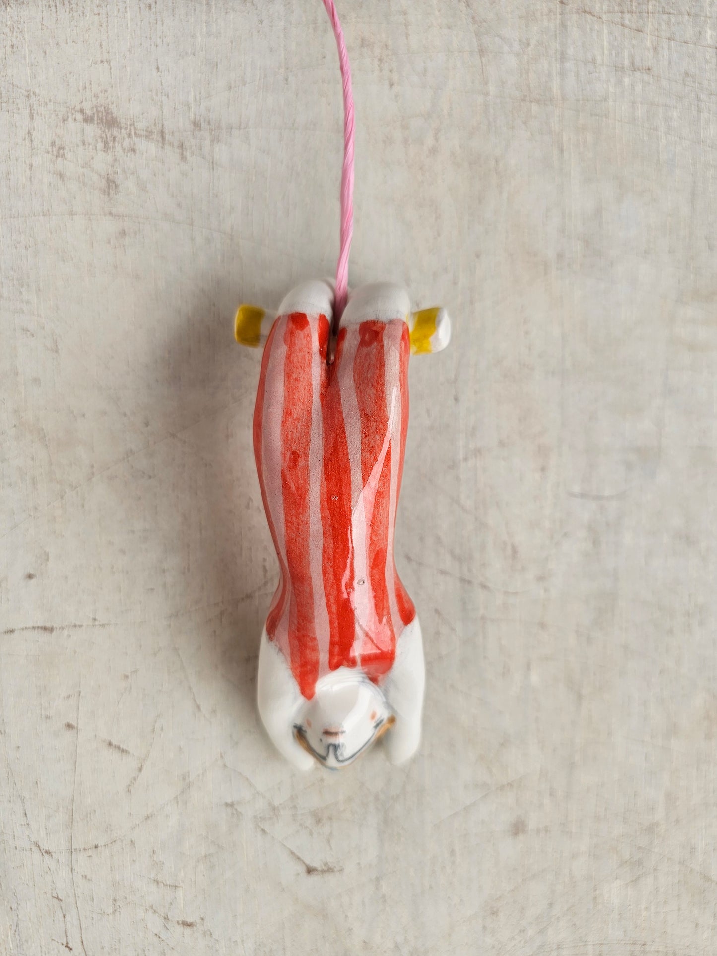 Celeste the Acrobat – Ceramic Light Pull