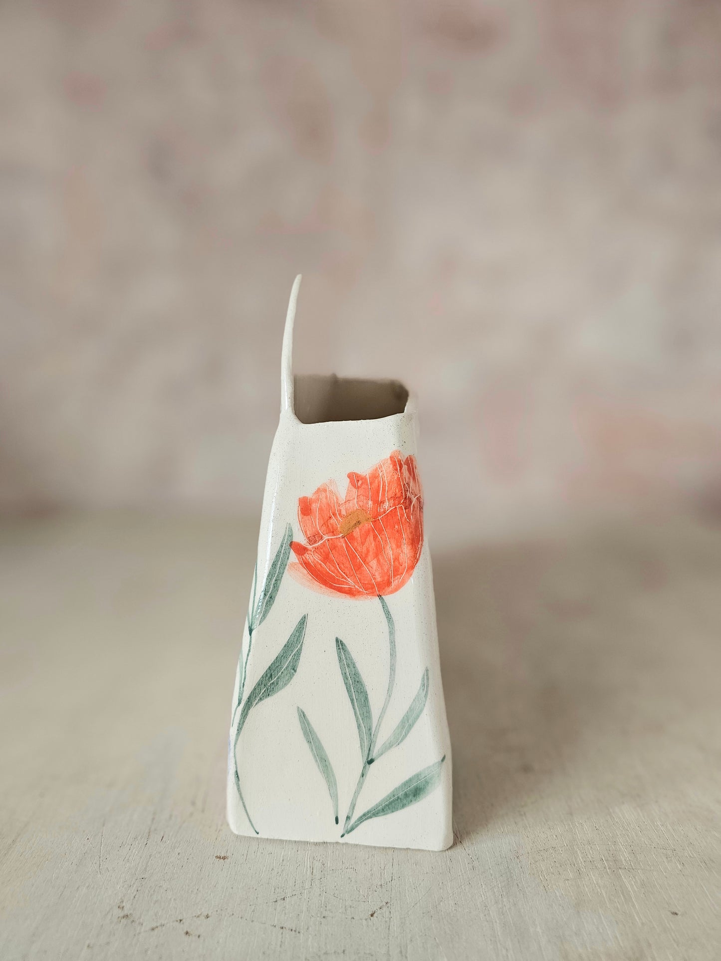 Heather, handmade ceramic large vase