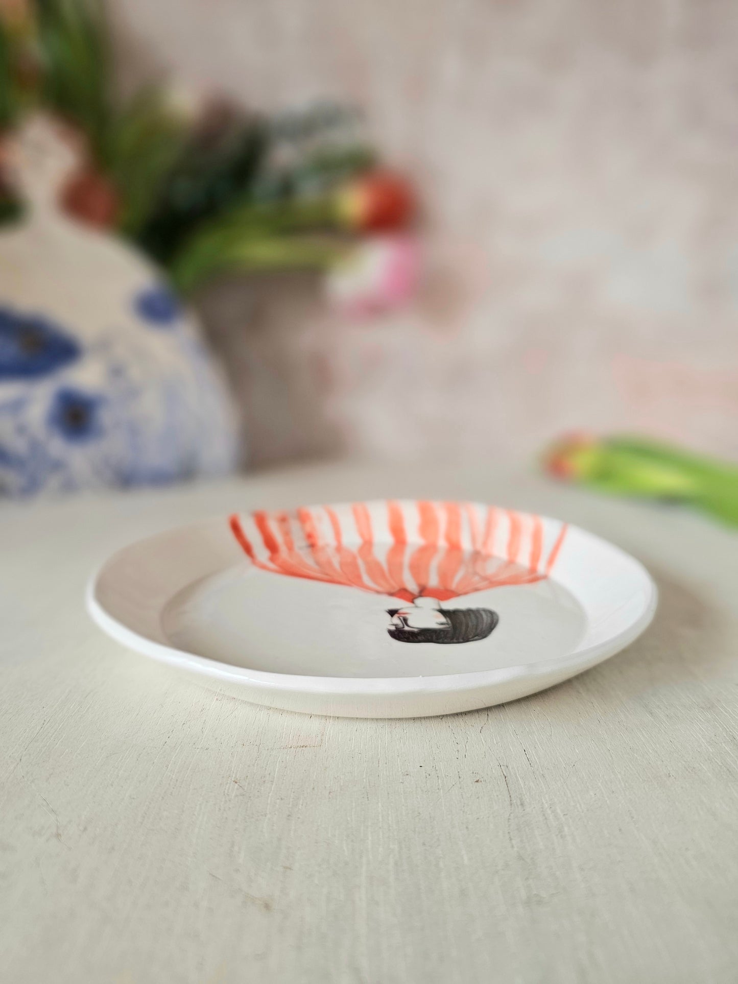 Emily handmade ceramic, decorative plate