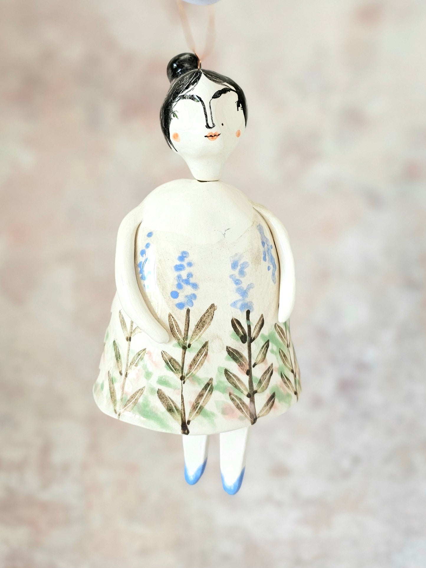Heather Belle the handmade ceramic bell