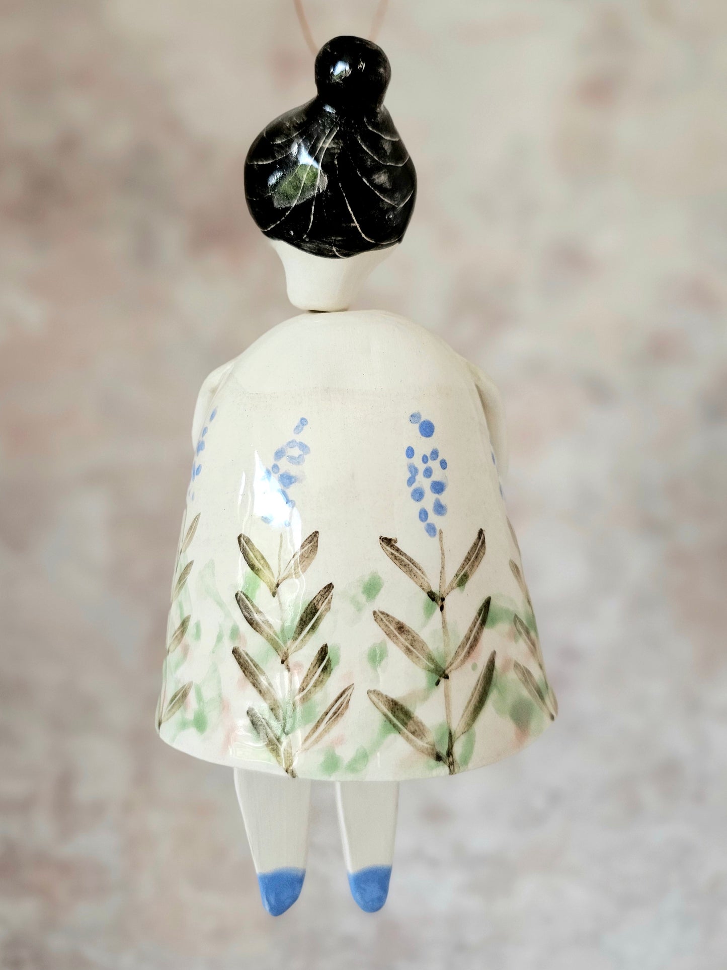 Heather Belle the handmade ceramic bell