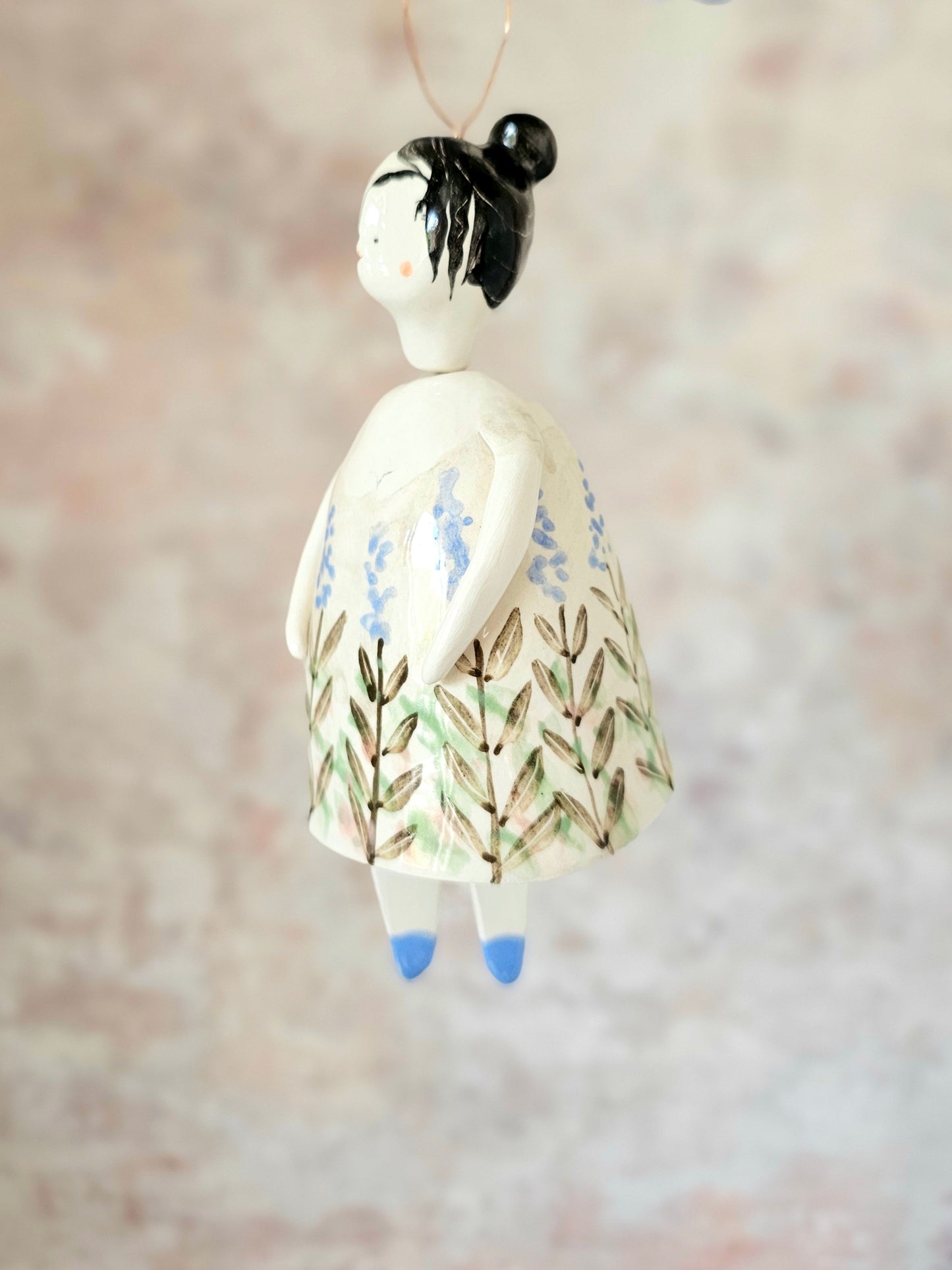 Heather Belle the handmade ceramic bell