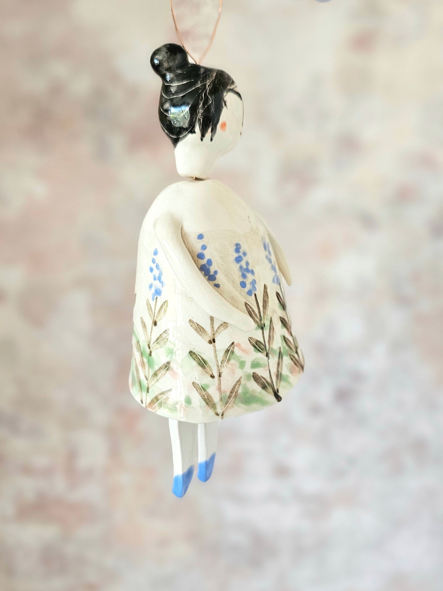 Heather Belle the handmade ceramic bell