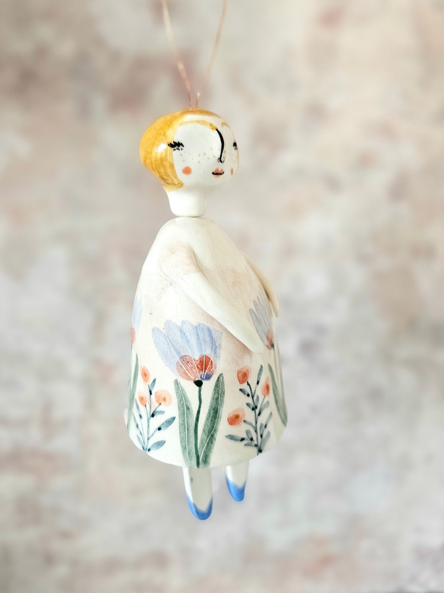 Marigold Belle the handmade ceramic bell