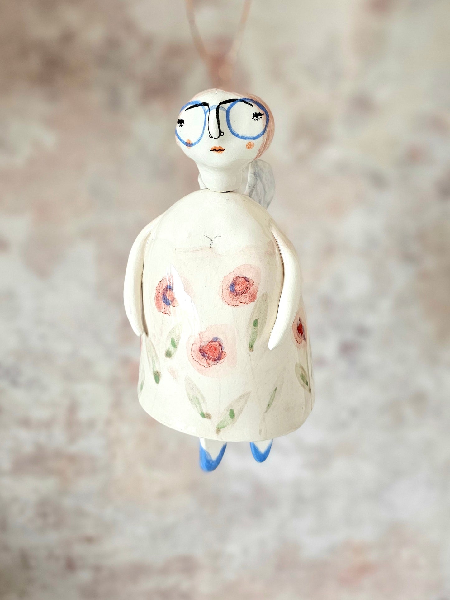 Pertunia Belle the handmade ceramic bell