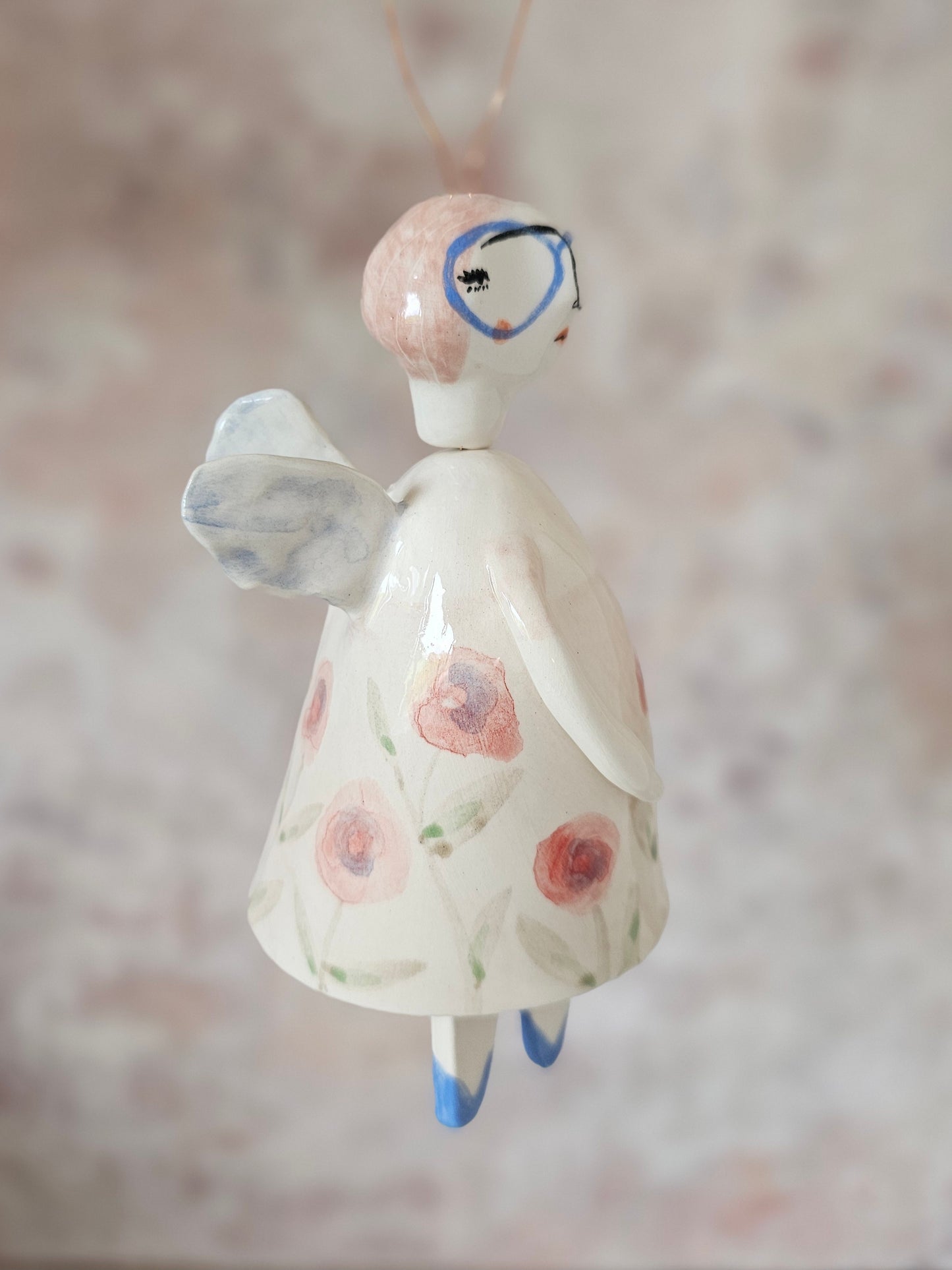 Pertunia Belle the handmade ceramic bell