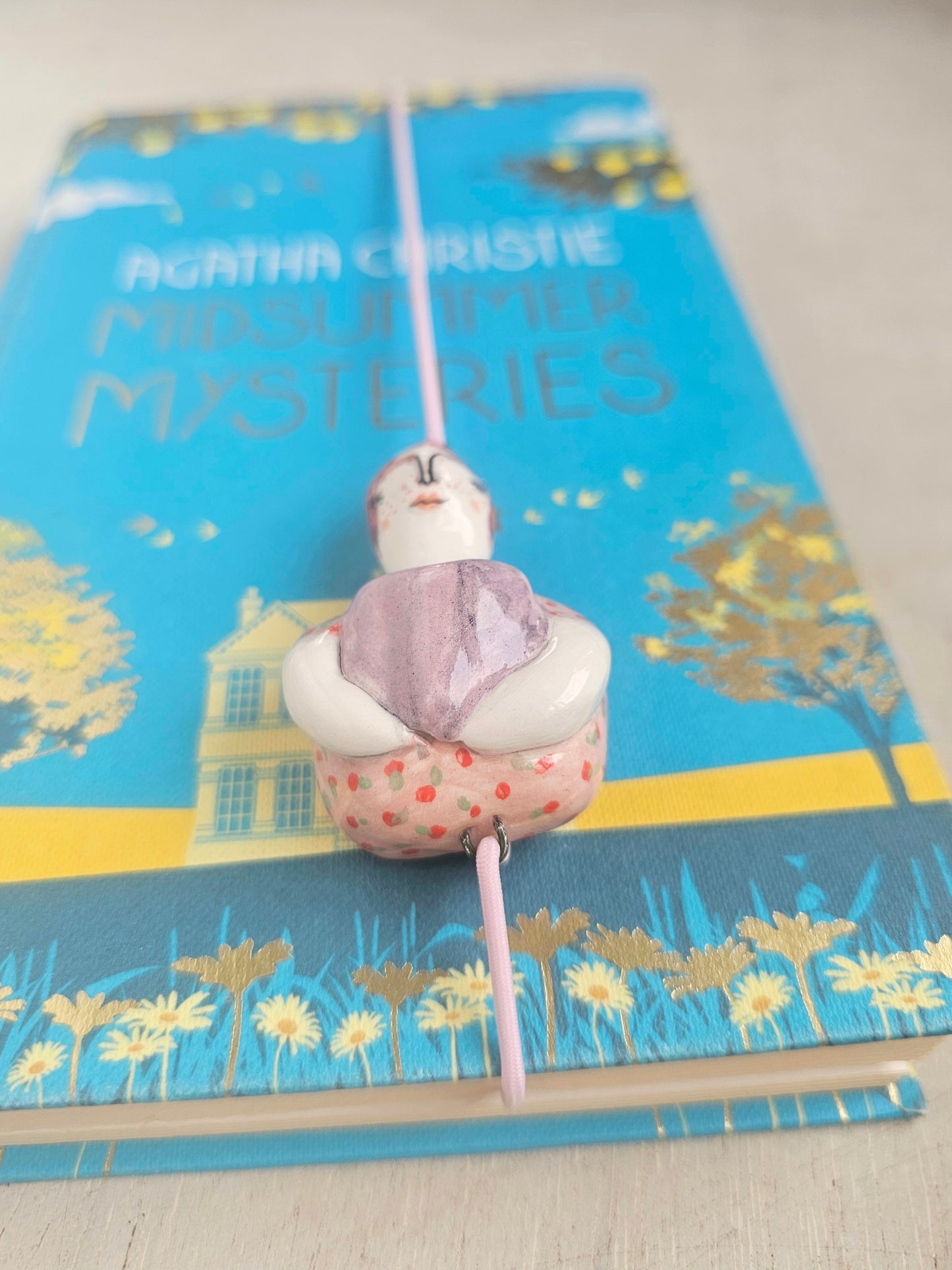 Lady Belle Ceramic Handmade Book Mark