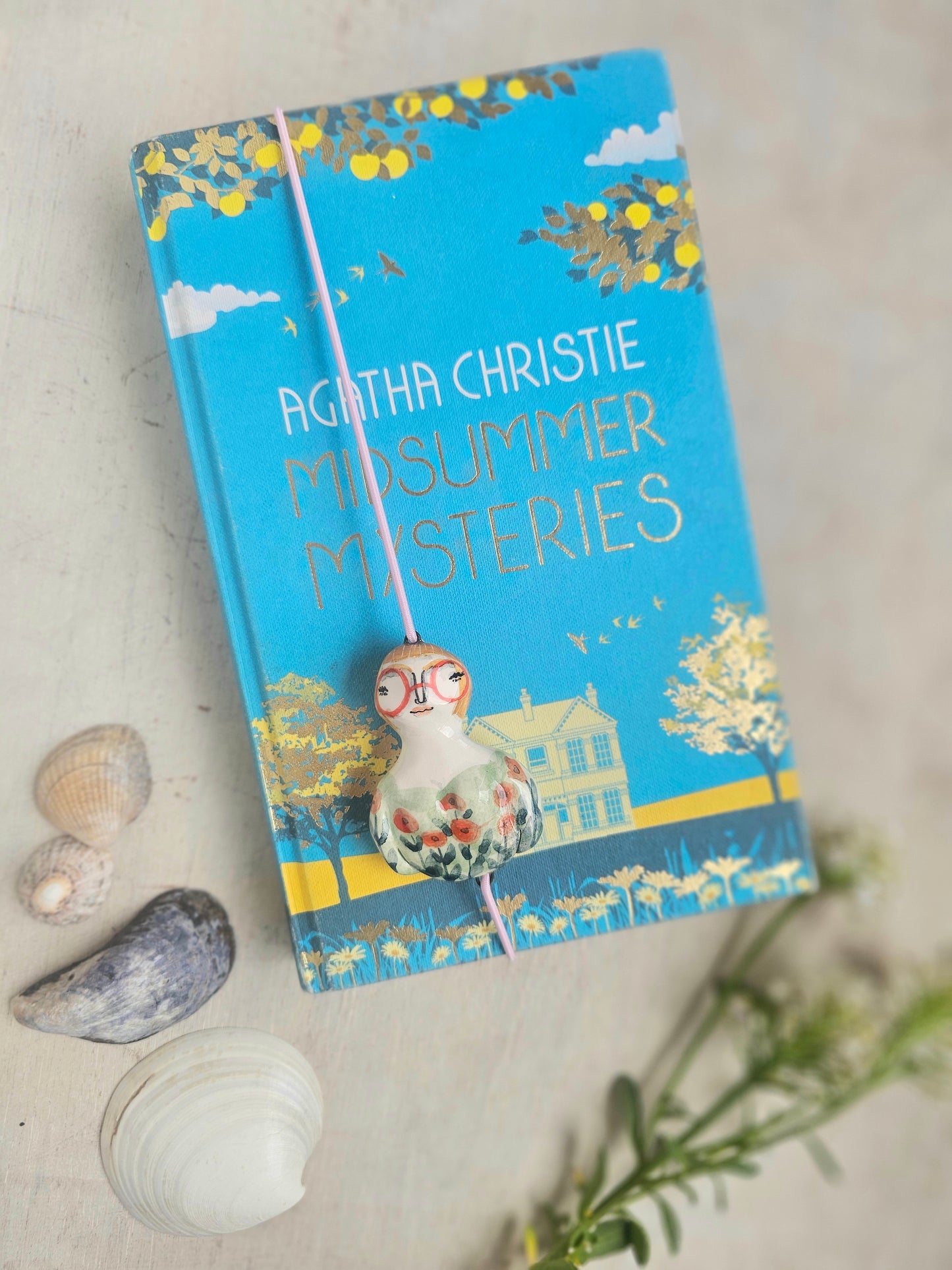 Marigold Ceramic Handmade Book Mark