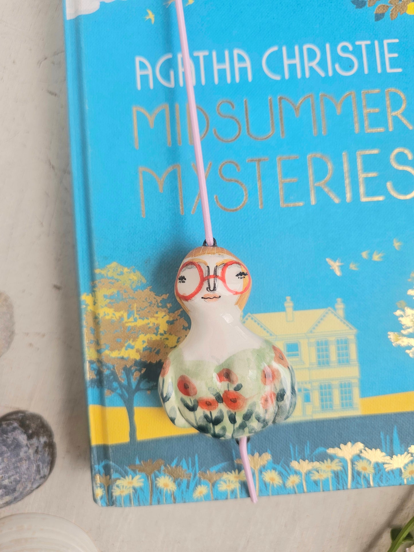 Marigold Ceramic Handmade Book Mark