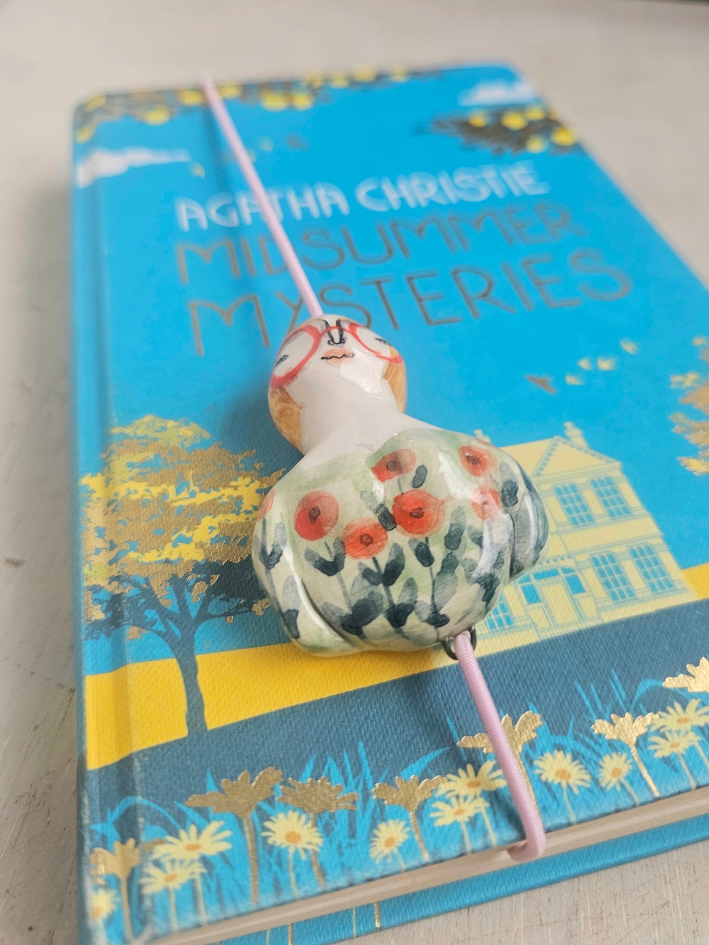 Marigold Ceramic Handmade Book Mark