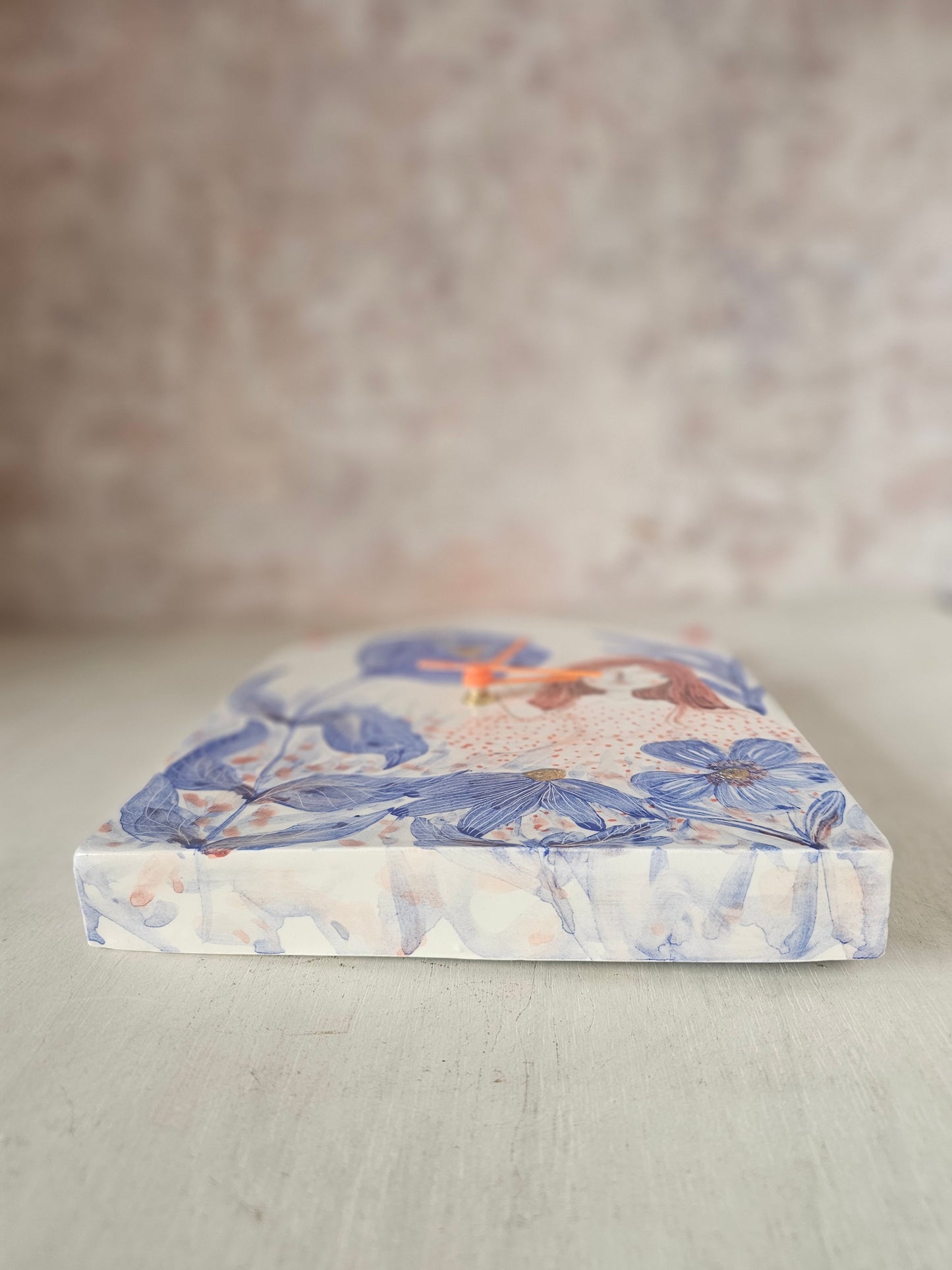Lady Belle Ceramic Handmade Clock