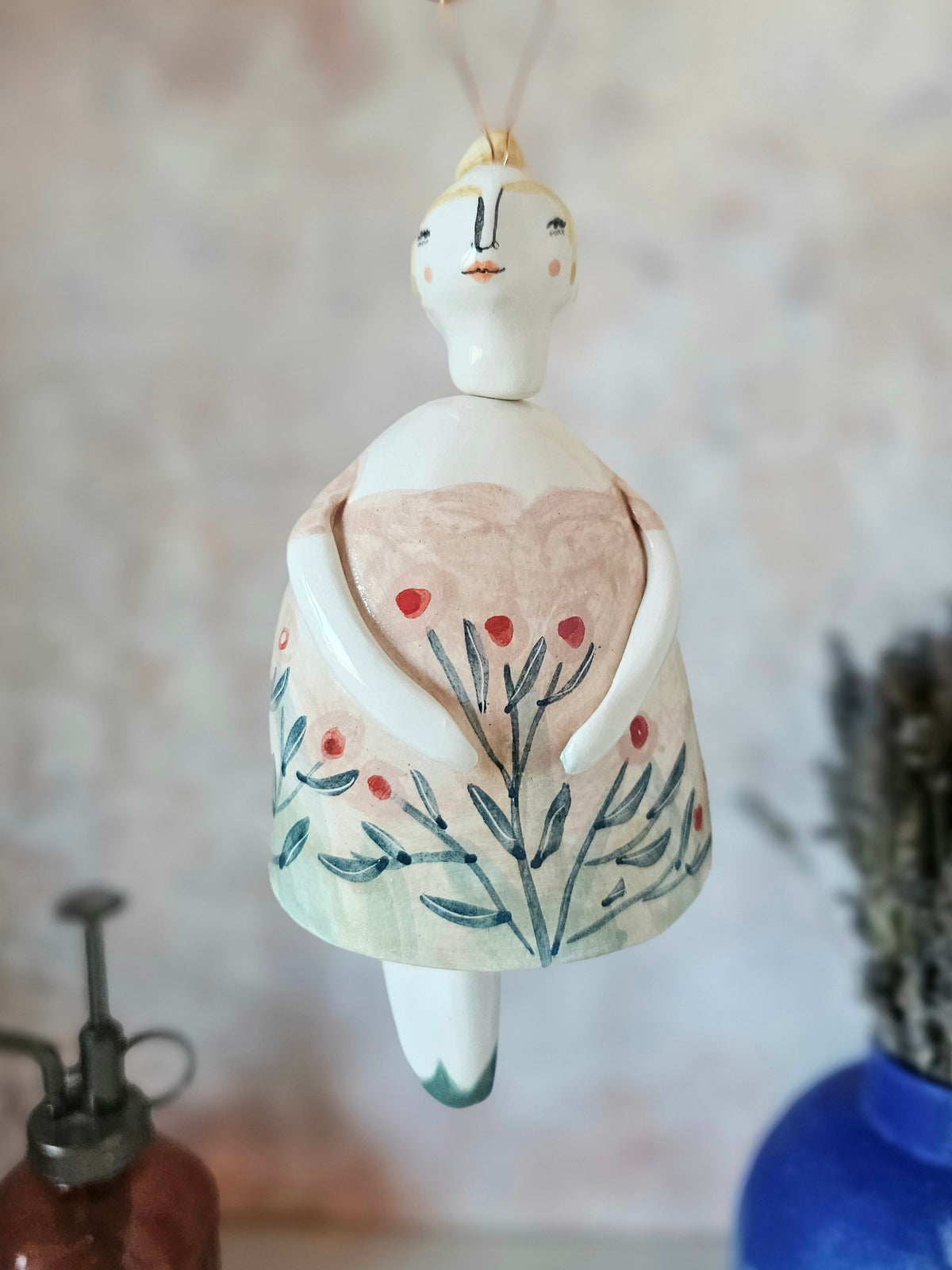 Marigold Belle the handmade ceramic bell