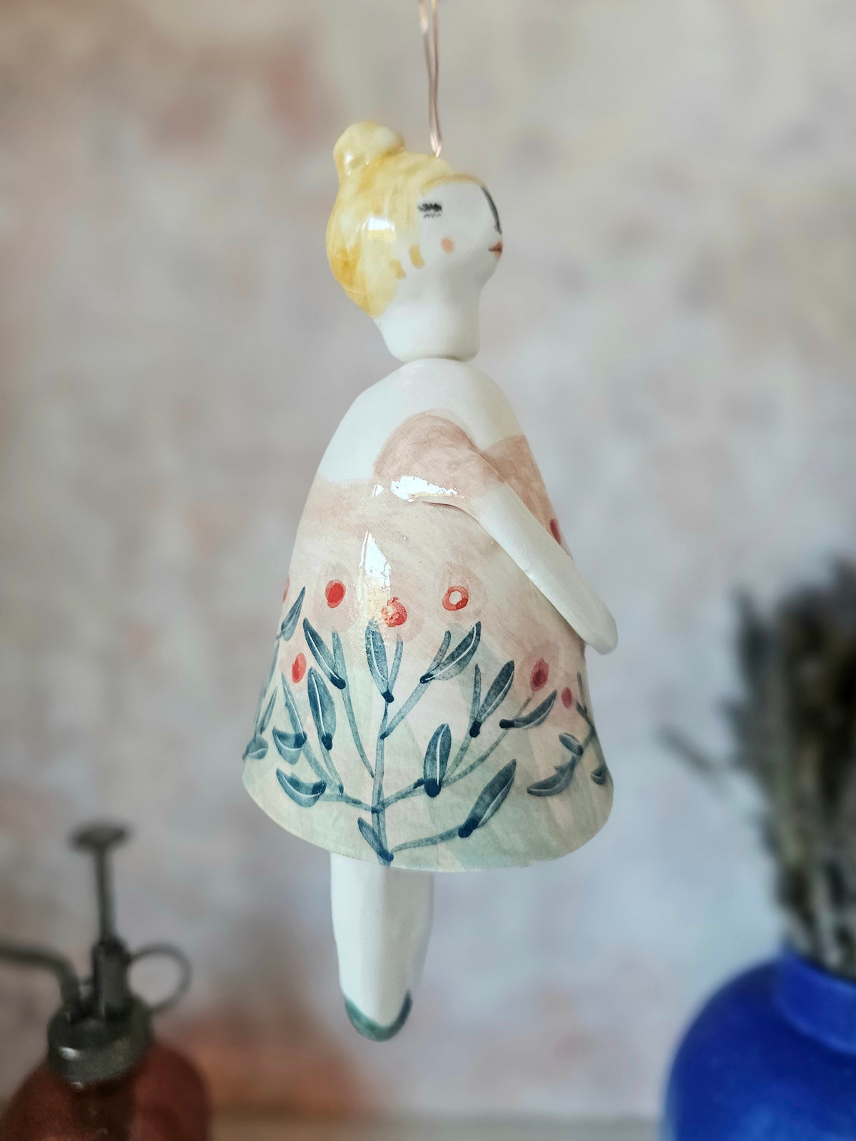 Marigold Belle the handmade ceramic bell