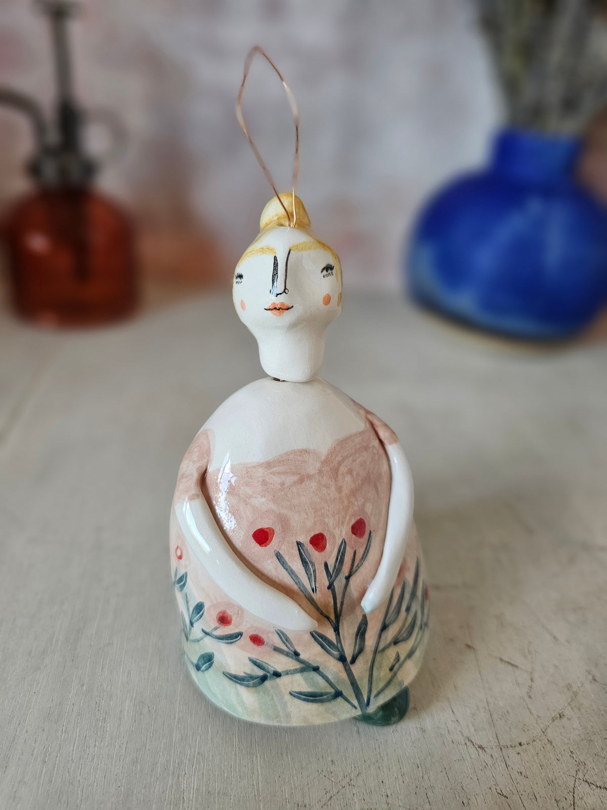 Marigold Belle the handmade ceramic bell