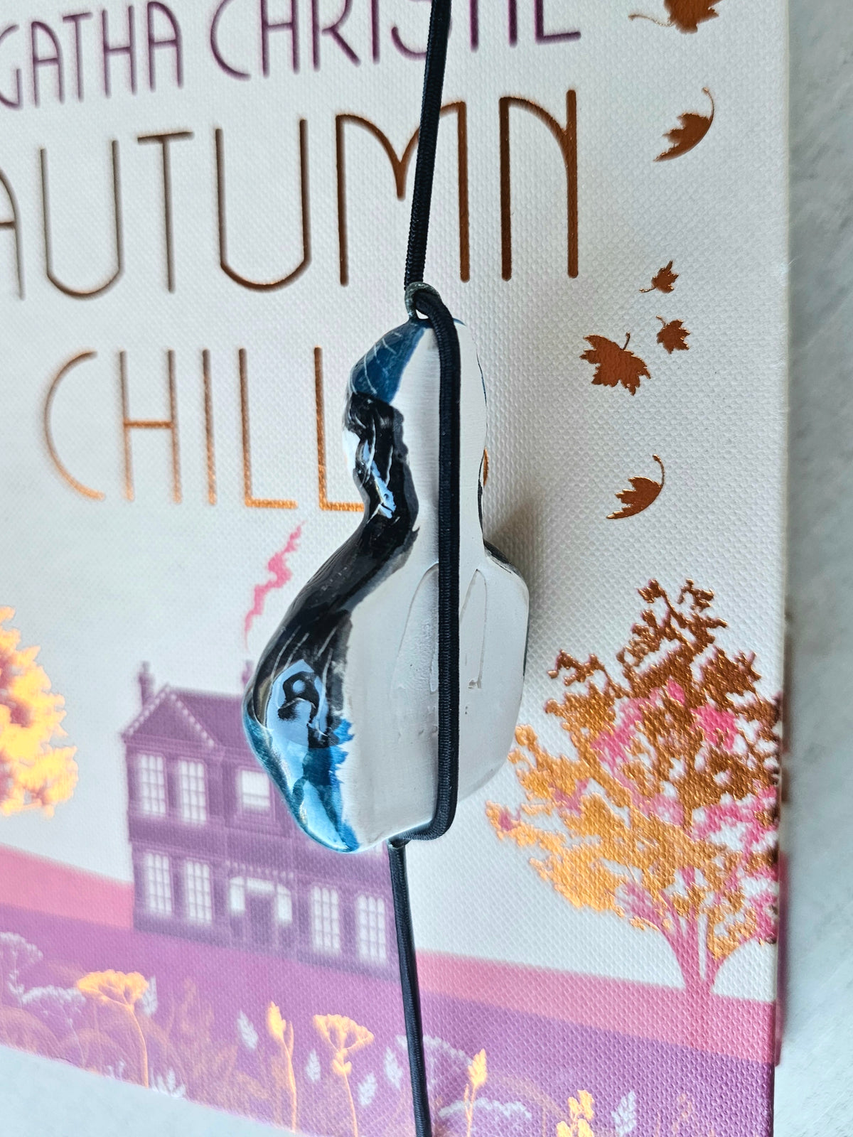 Esmerelda fortune telling handmade ceramic bookmark - made to order