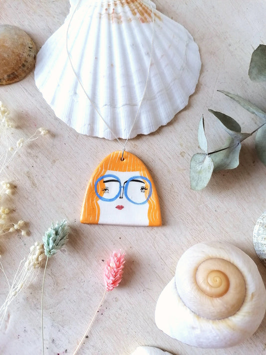 Myrtle the handmade ceramic necklace