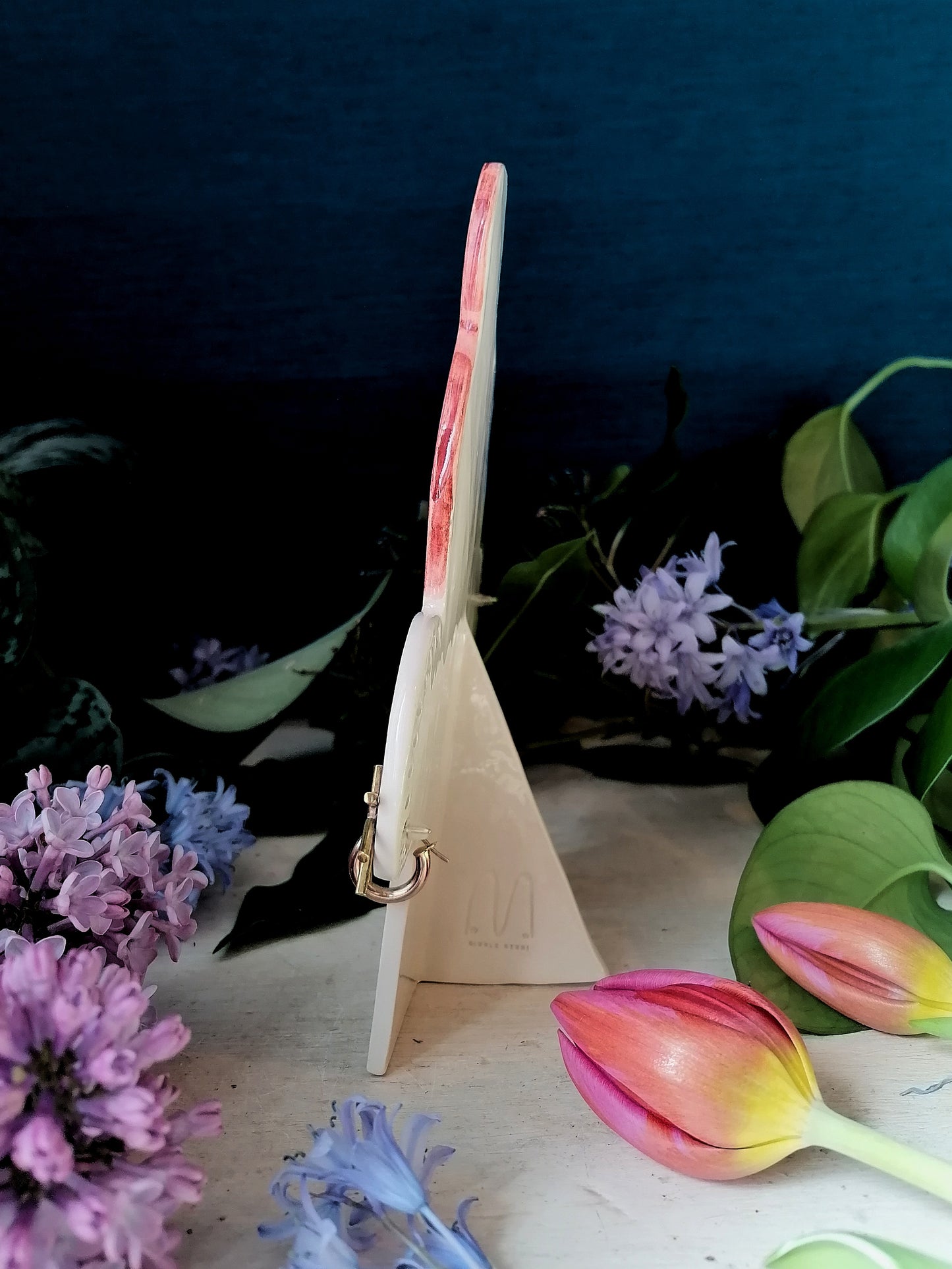 Hazel the handmade ceramic Earring holder