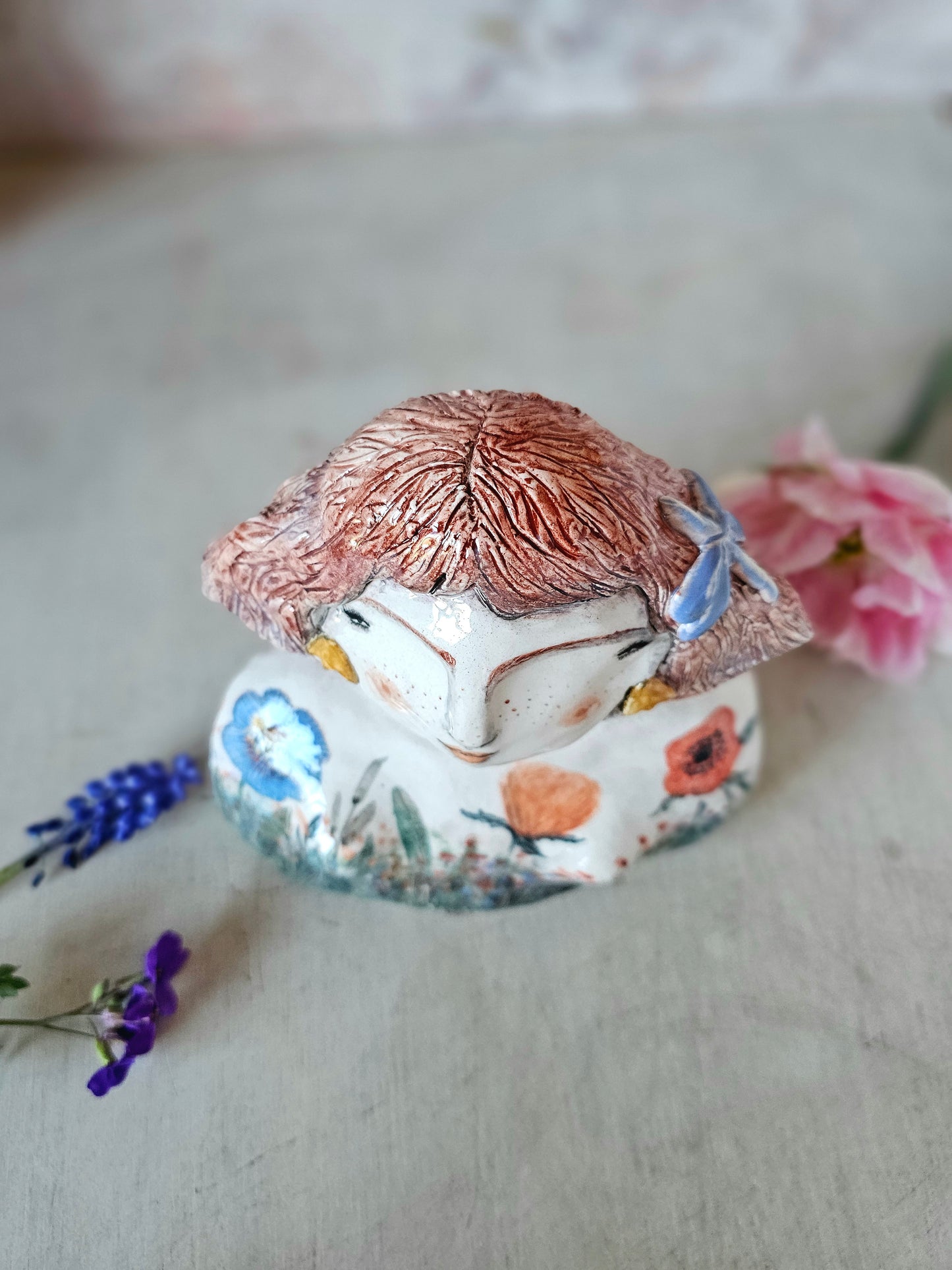 Hazel's Garden ceramic handmade sculpture