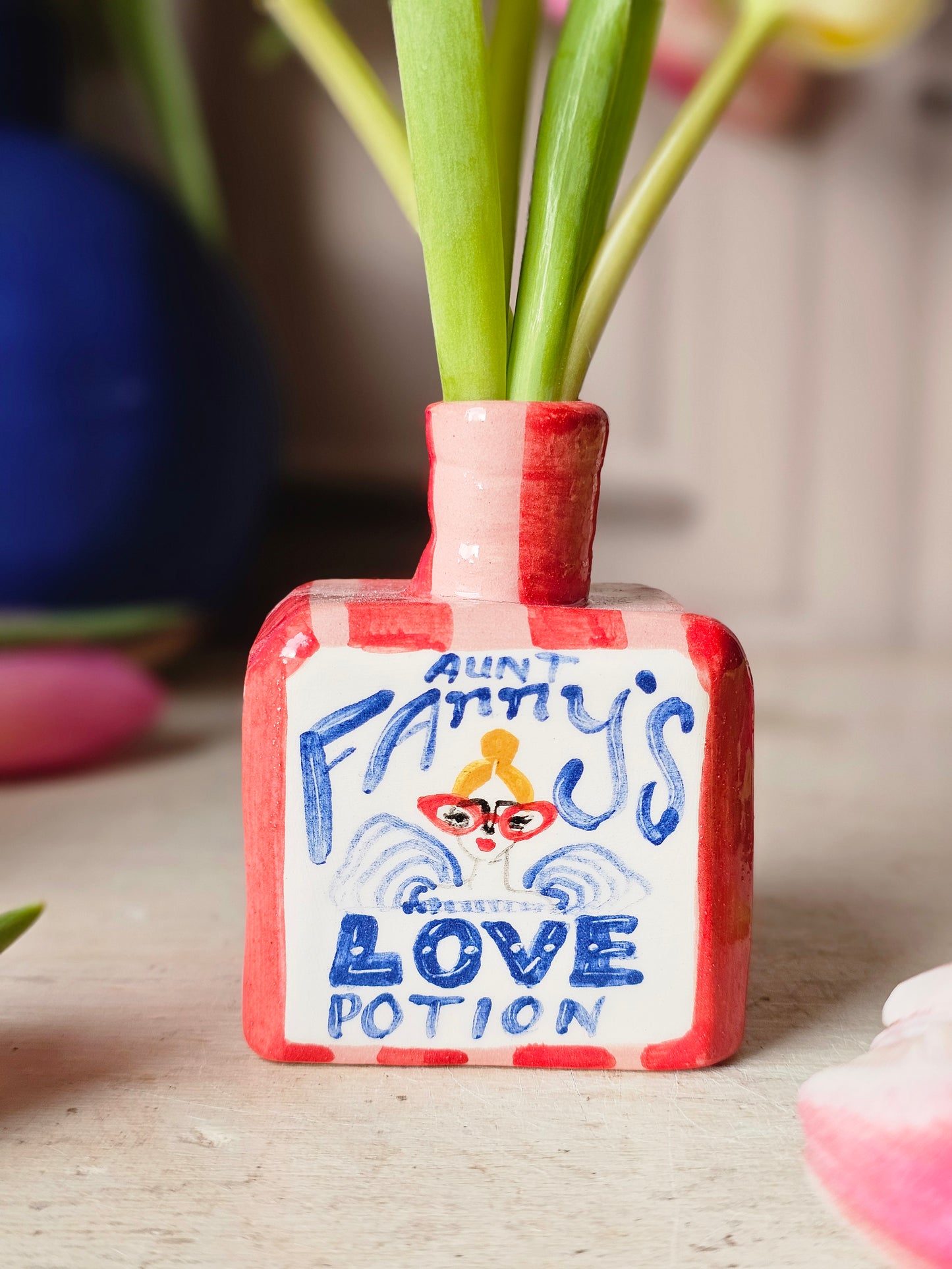 Aunt Fanny's Love Potion Bottle little Vase