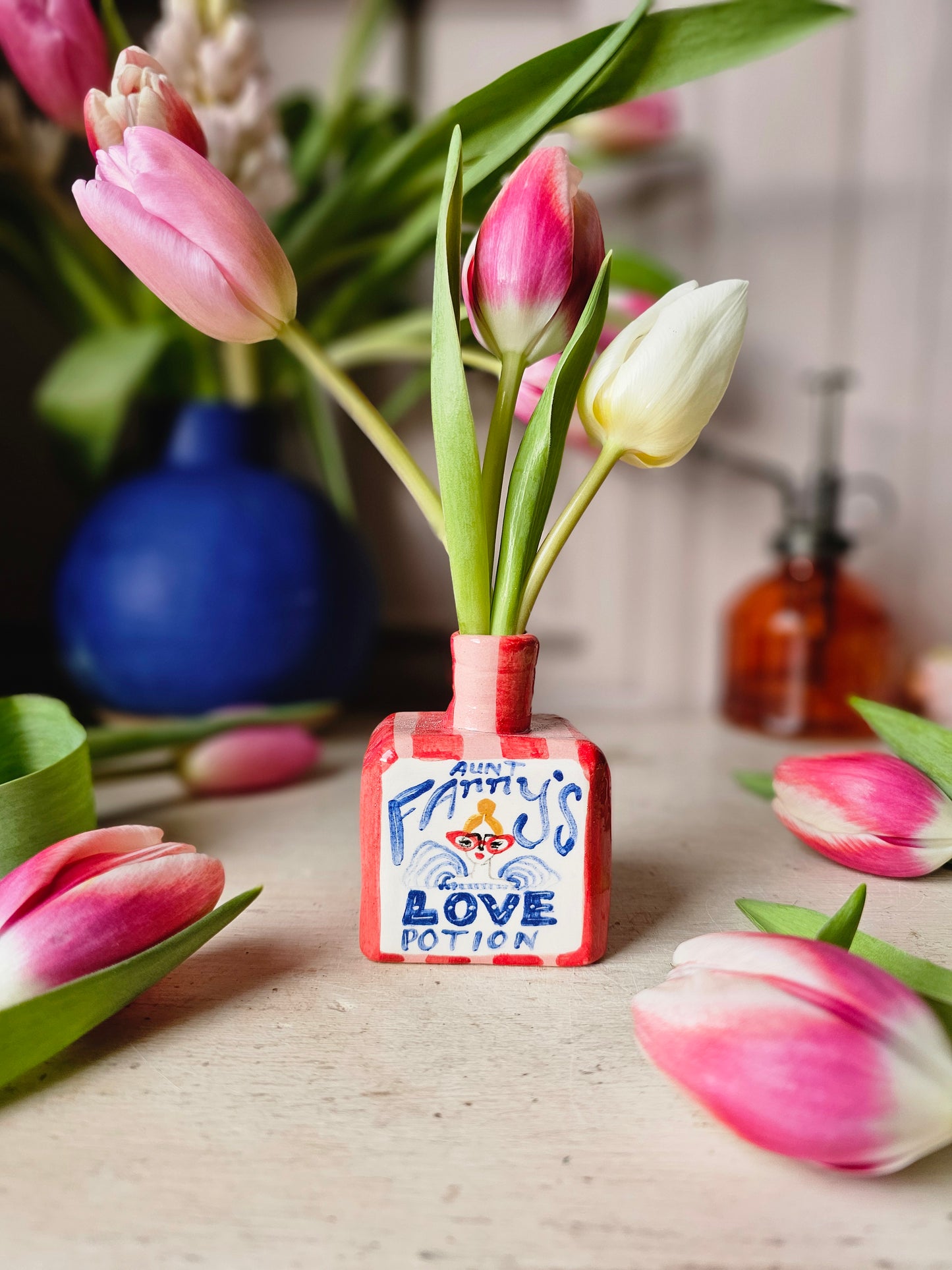 Made to Order: Aunt Fanny's Love Potion Bottle little Vase