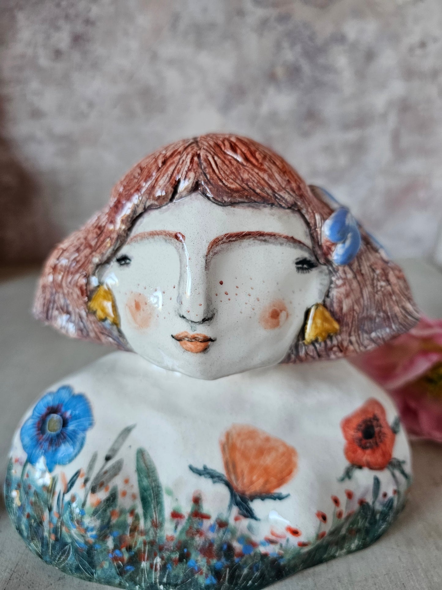 Hazel's Garden ceramic handmade sculpture