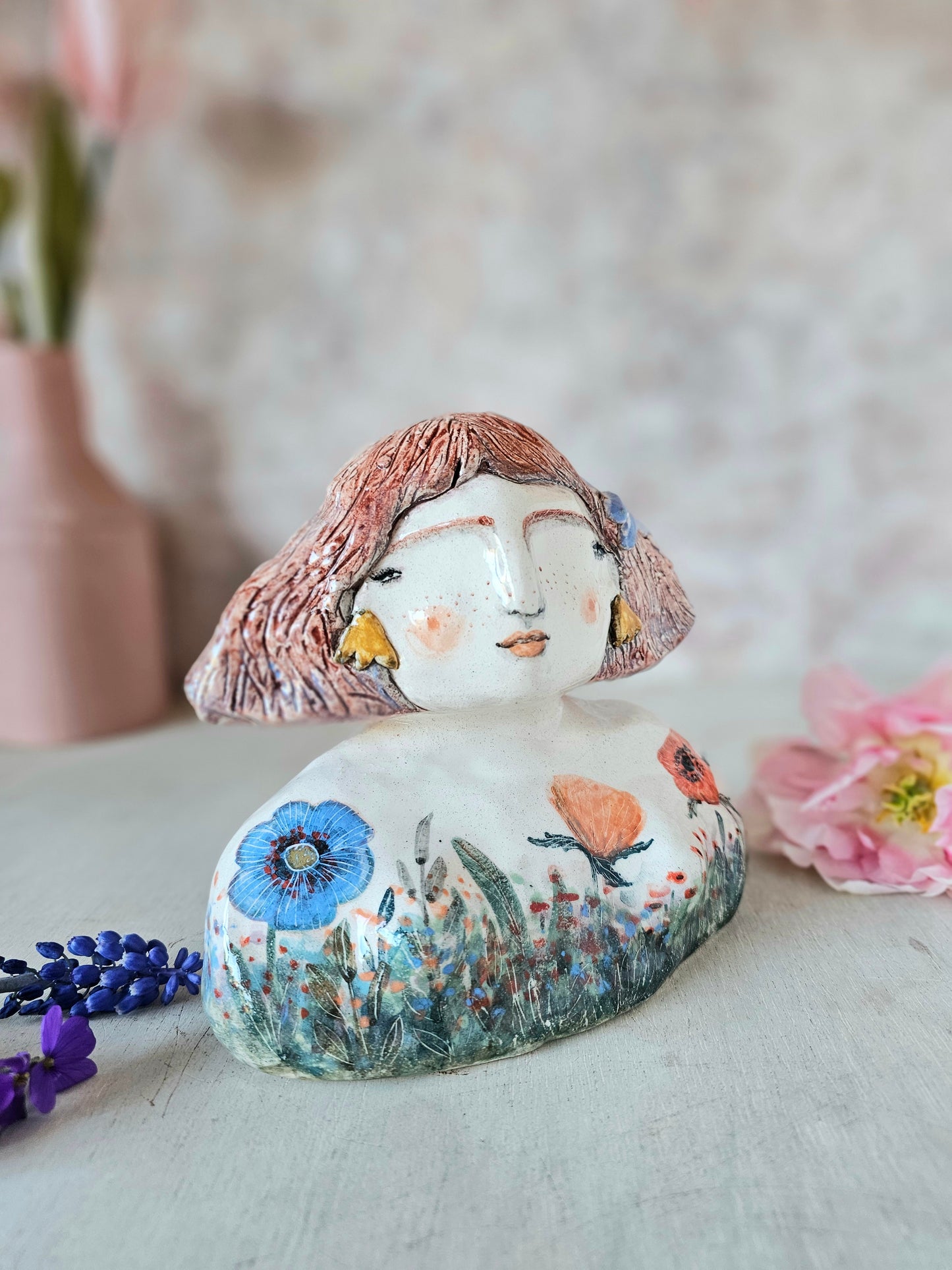 Hazel's Garden ceramic handmade sculpture