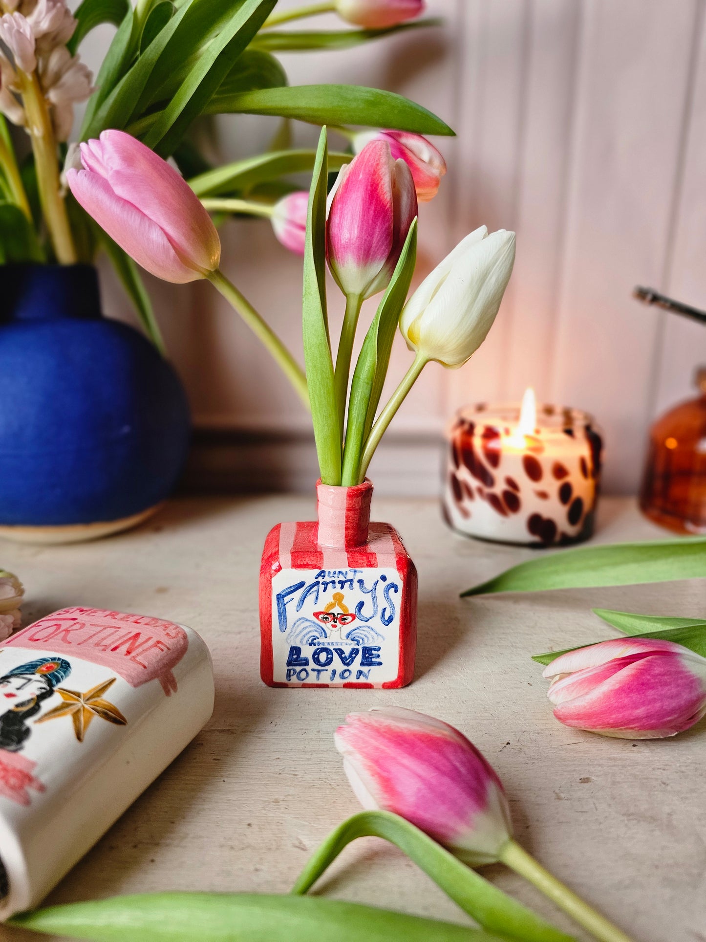Aunt Fanny's Love Potion Bottle little Vase