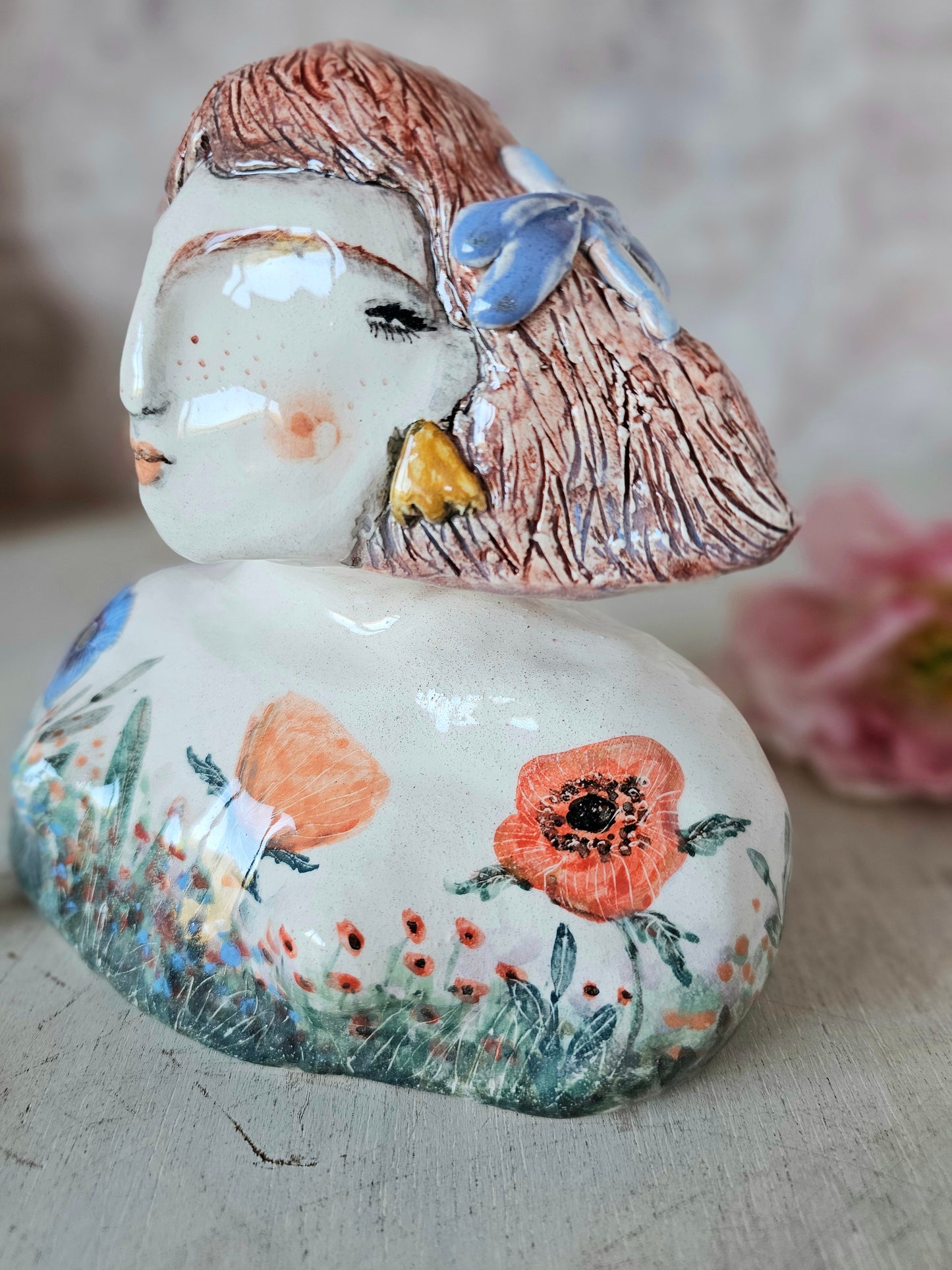 Hazel's Garden ceramic handmade sculpture
