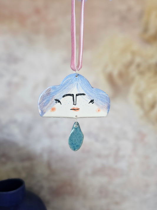 Flora the hanging ceramic dangly hanging decoration