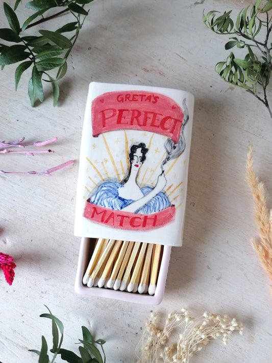 Bespoke Greta's "Perfect Match" Matchbox (Large)