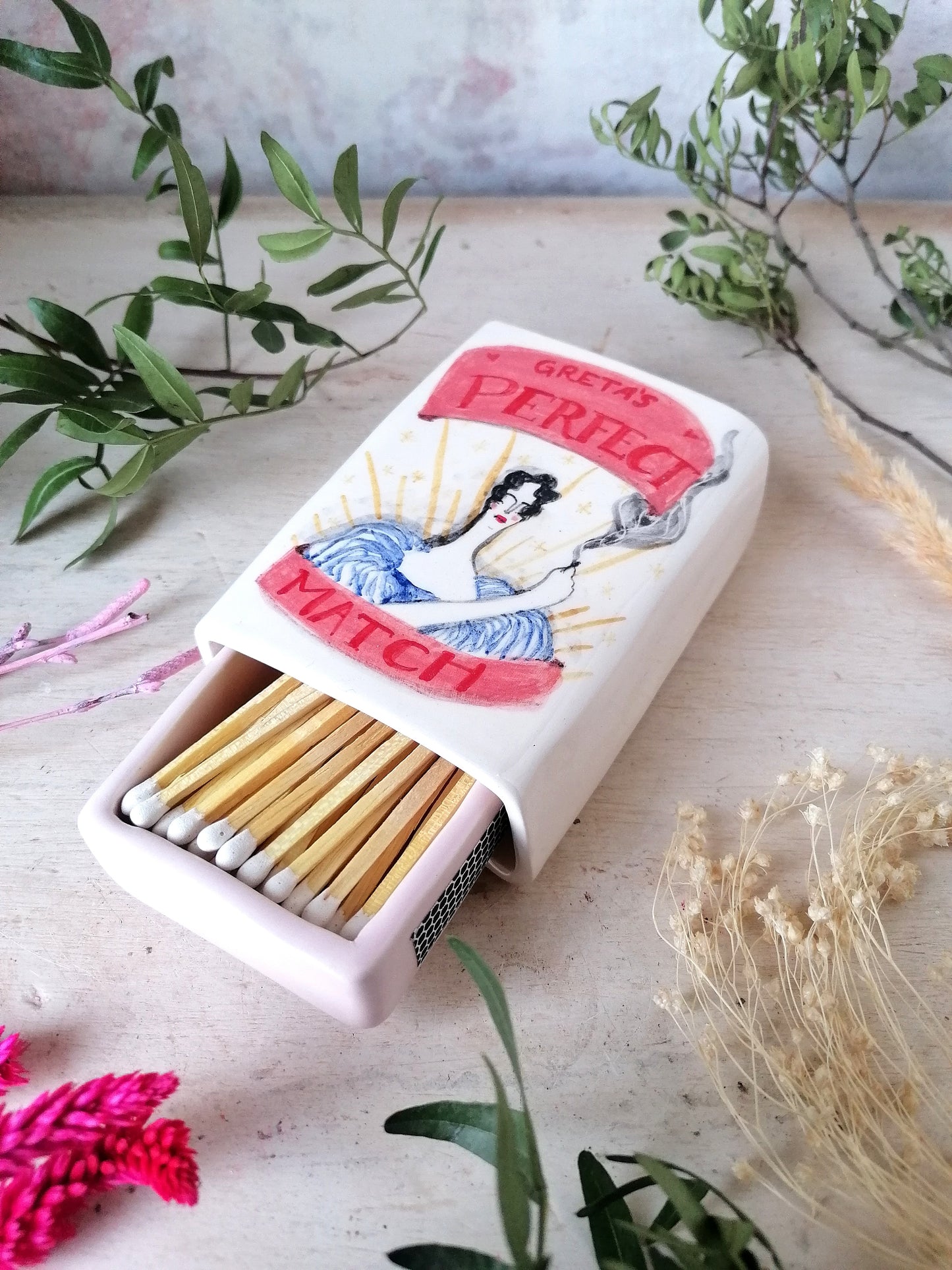 Bespoke Greta's "Perfect Match" Matchbox (Large)